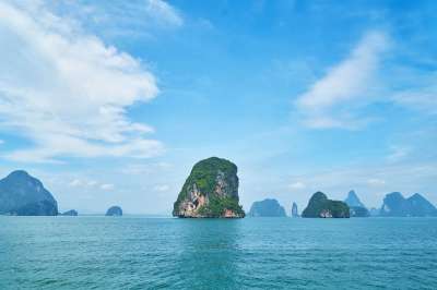 岛屿 热带 夏天 亚洲 自然 天空 景观 泰国 水 户外 天