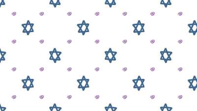 数码纸 大卫之星 图案 Magen David 犹太人 犹太教