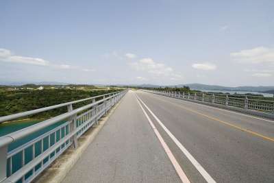 路 桥 夏天 旅行 高速公路 景观 看法 小路 户外的 日本