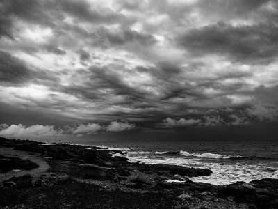 海 风暴 云 天空 波浪 风雨如磐的天空 波涛汹涌的大海 海洋