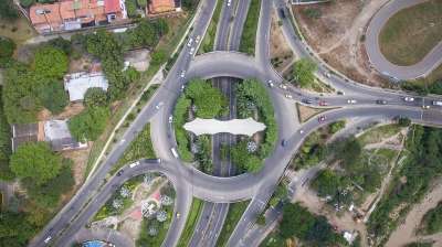 无人机 Dji 空中照片 街头摄影 城市 建筑学 城市的 现代桥梁