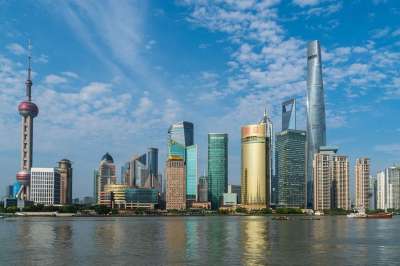 上海 外滩 中国 城市 结构 浦东 摩天大楼 黄埔 蓝城 上海