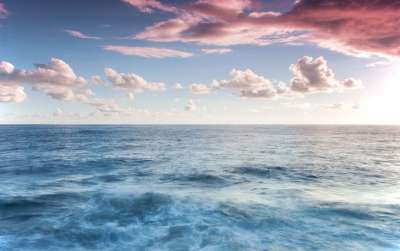 海 海洋 蓝色的水域 海景 云景 云 地平线 天空 自然 海