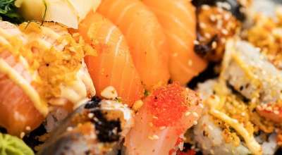 寿司 带走 食物 一顿饭 海鲜 日本人 卷 鱼 白饭 三文鱼