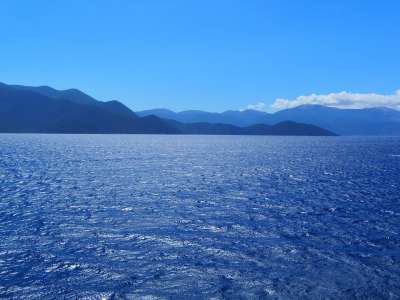 爱奥尼亚海 蓝色的大海 蓝色的水 希腊 希腊夏天 希腊海 地中海