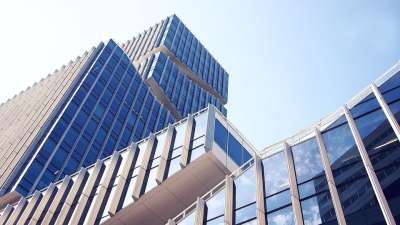 结构 建造 阿姆斯特丹 蓝天 商业 现代的 城市的 蓝色的 新的