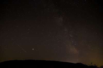流星 星空 仙人掌 夜晚 夜空 长期接触