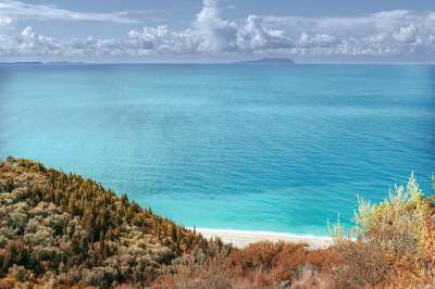 海 水 阿尔巴尼亚 海洋 海滩 天空 沙 蓝色的 自然 夏天