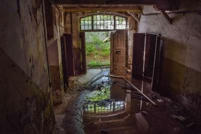 丢失的地方 建筑学 弃 Pforphoto 废墟 老的 建造