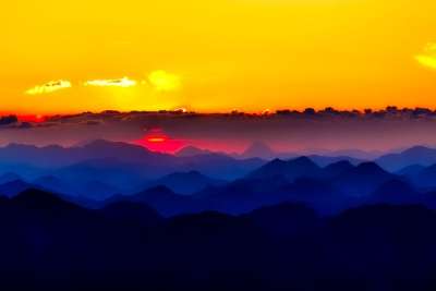 奥地利 景观 天空 云 山 美丽的 森林 树木 自然 户外