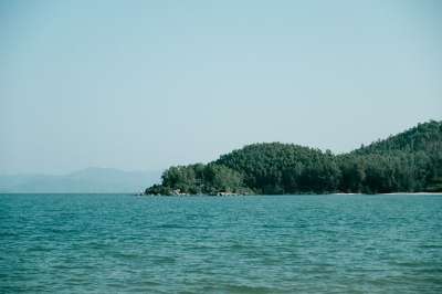 大海 岛 飞 天空