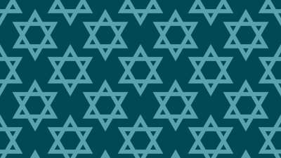 数码纸 大卫之星 图案 Magen David 犹太人 犹太教