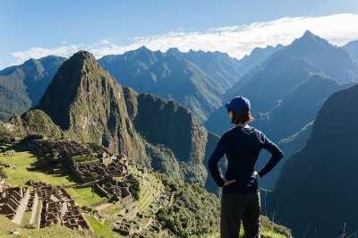 秘鲁 山 马丘比丘 女士 谷 冒险 景观 旅游 旅行 印加人