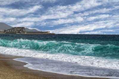 海 波 海滩 沙 玛丽娜 亲爱的 景观