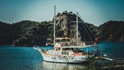 船 游艇 运输 海 景观 火鸡 水 航海的 船舶 旅行 巡航