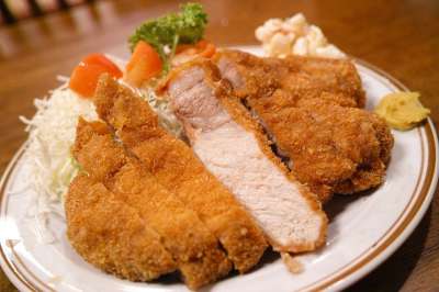 餐厅 烹饪 日本料理 日本食品 西方食物 猪肉 炸猪排 美食