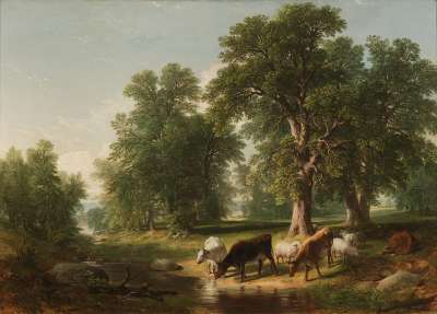Asher Durrand 绘画 布面油画 艺术 艺术的 艺术性