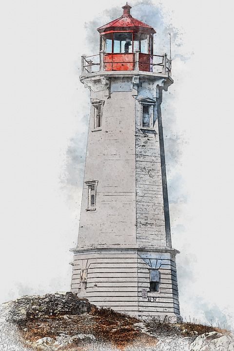 灯塔 塔 摄影艺术 建造 结构 地标 著名的 海岸 海岸线