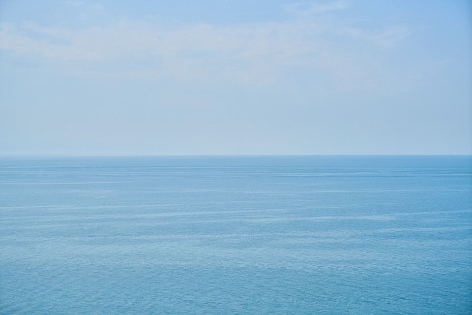 海, 蓝色的, 天空, 看法, 海岸, 自然, 夏天, 海滩, 和平, 背景