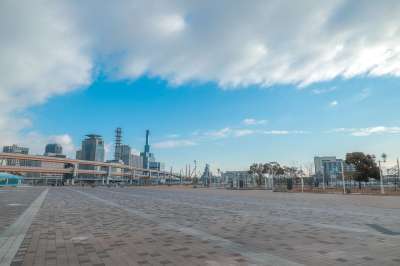 神户 大海 蓝天 Kobe 蓝天白云 天空 清新 Sea