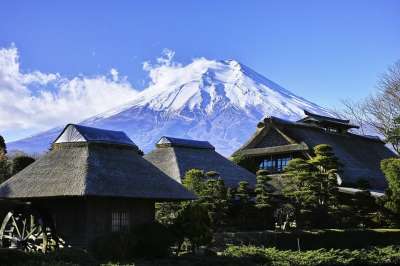 富士山 日本 日本山 天空 景观 世界文化遗产 蓝天 富士山