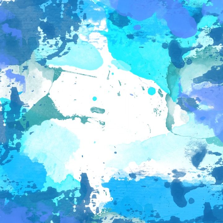 水彩, 质地, 背景, 画, 飞溅, 蓝色的, 艺术, 蓝色背景, 蓝色艺术
