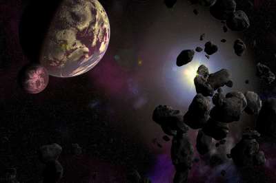 行星 月亮 天文学 星星 宇宙 空间 星空 想像力 背景