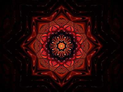 艺术 模型 设计 墙纸 语境 玫瑰花结 花环 曼荼罗 装饰风格