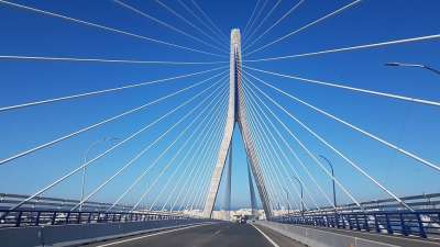 桥 路 天空 结构 结构体 路面 城市