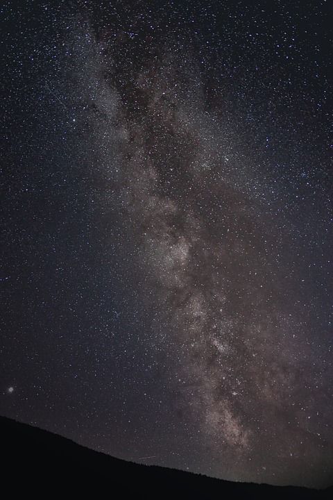 星星 银河 夜晚 长期接触 天文学 宇宙 星系 空间 星空