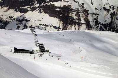 采尔马特 瑞士 雪 冬季 山 冷 高的 治疗 滑雪胜地 赛道