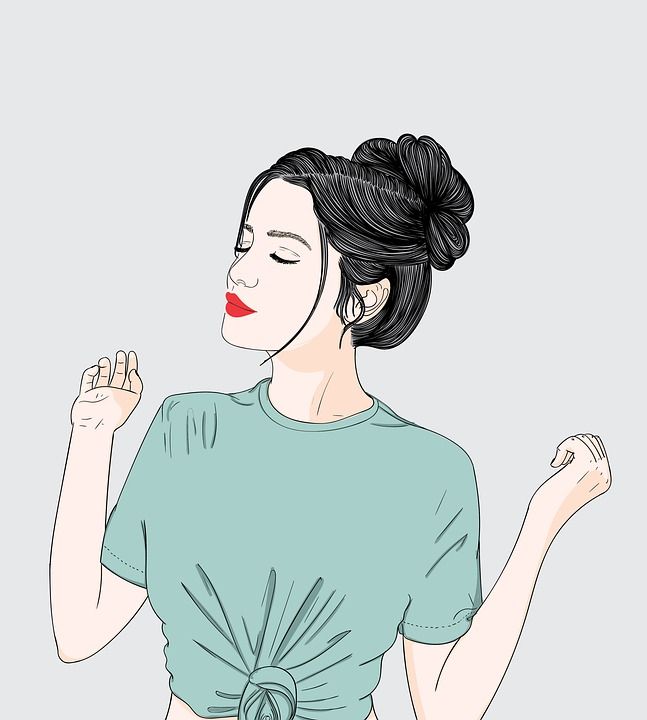 时尚 美丽 女士 美丽的 女性 发型 生活方式 姿势 肖像