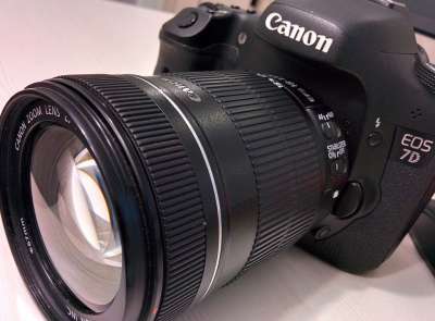 相机 数码相机 佳能 数码单反相机 佳能Eos 7D 数字的