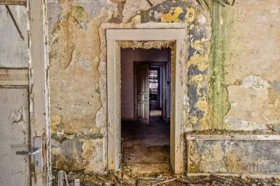 丢失的地方 建筑学 弃 Pforphoto 废墟 老的 建造
