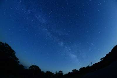 自然 夜景 星空