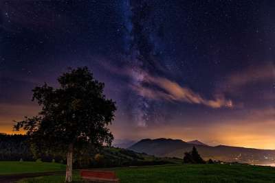 银河 夜晚 星空 星星 银河系 宇宙 天堂 夜空 天文学