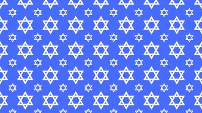 数码纸 大卫之星 图案 Magen David 犹太人 犹太教
