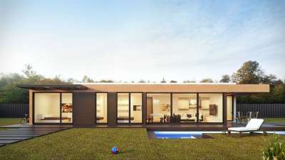 建筑学 使成为 外部的 设计 Photoshop 3D 3Dsmax