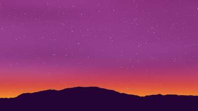 天空 星星 山 景观 背景