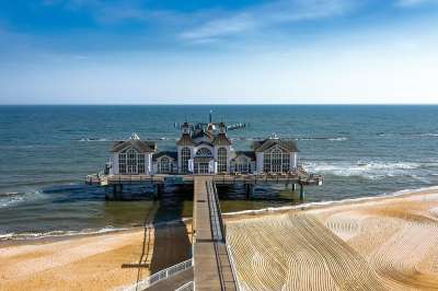 码头 训斥 波罗的海 海滩 海 海滨旅游度假区 岛 沙 海景