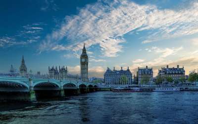 伦敦 威斯敏斯特 地标 英国 结构 议会 城市景观 蓝城 伦敦