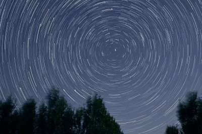星轨 释爱星空 秋季 树影 星轨 星轨 星轨 星轨 星轨
