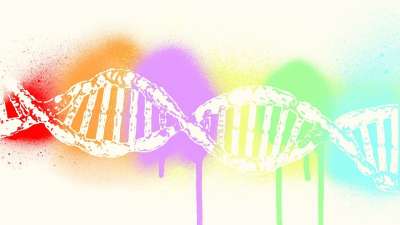 脱氧核糖核酸 科学 医疗的 彩虹 性格 技术 生物学 科学的