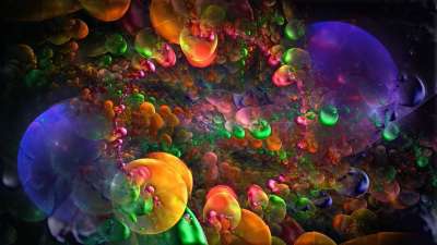 分形 数字艺术 计算机图形学 幻想 宇宙 空间 抽象