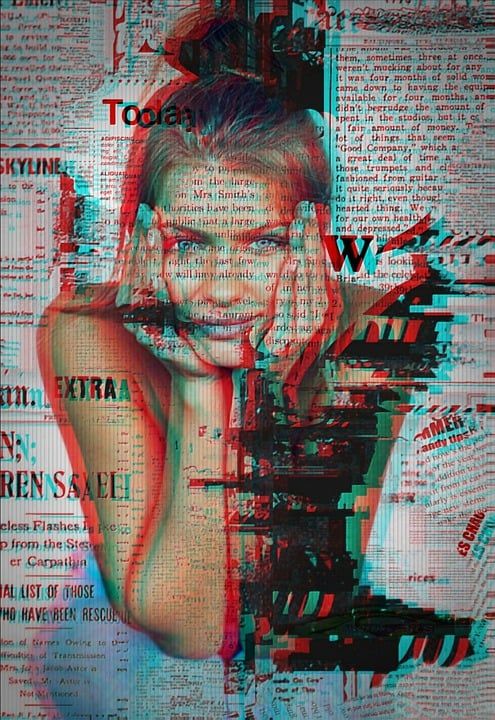 Popart 流行音乐 艺术 覆盖 编辑 墙纸 女士 轮廓