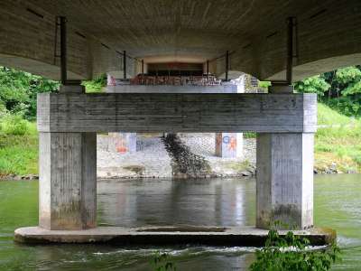 桥 流动 水 建筑学 建造 路 叉 具体的 支持 码头