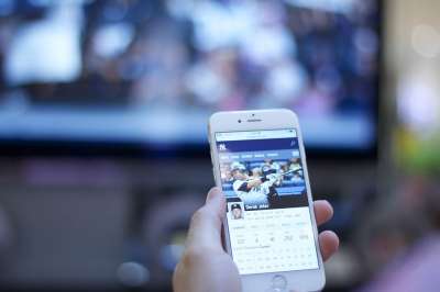 苹果手机 Iphone 6 电视 社交电视 技术 运动的 棒球