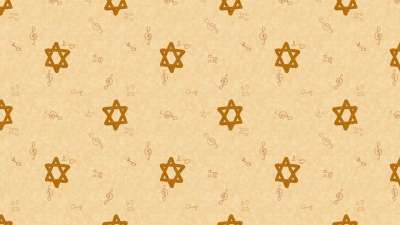 数码纸 大卫之星 图案 高音谱号 谱号 音符 Magen David