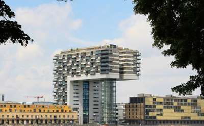起重机房 建筑学 科隆 现代的 建造 彩色玻璃窗户 现代建筑 房子