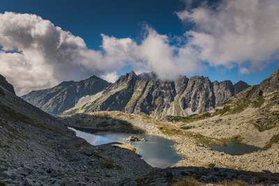 塔特拉山 斯洛伐克 湖 山 景观 自然 欧洲 山脉 斯洛伐克